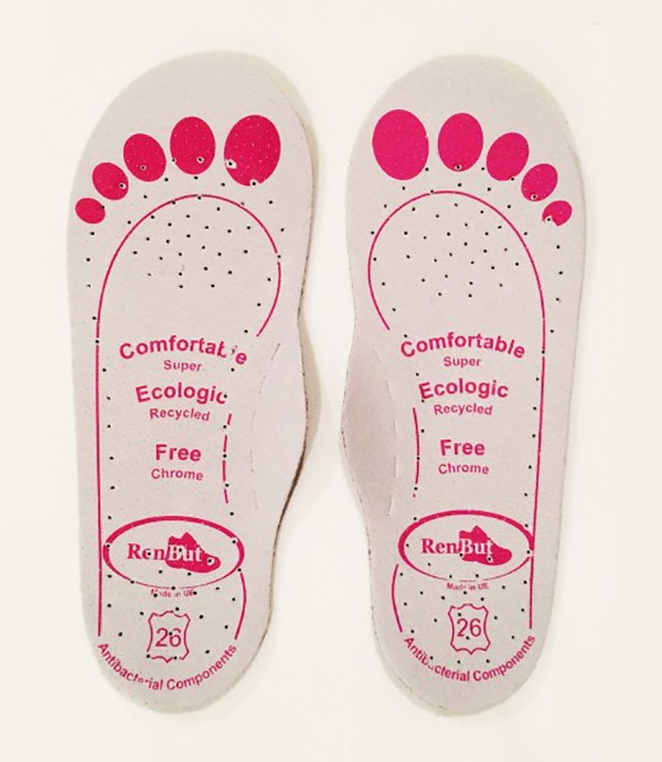 Leather insoles