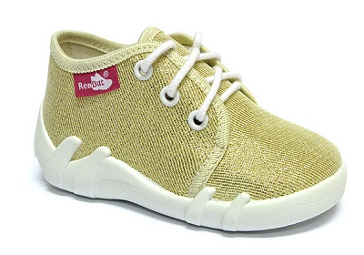 Gold glitter shoes for toddlers
